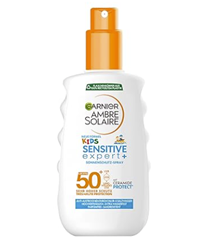 Garnier Ambre Solaire Kids Sensitive expert+ Sonnenschutzspray (LSF 50+, 150 ml) für 7,45€