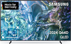 Samsung QLED 4K Q64D Fernseher (GQ65Q64DAUXZG) mit 65 Zoll für 699€ (VG: 999€)