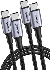 UGREEN USB C Kabel 100W Ladekabel (2 Stück, je 2m) für 9,92€