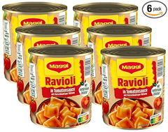 MAGGI Ravioli in Tomatensauce im praktischen 6er Pack (6 x 800g) für 9,99€ (= 1,67€ pro Dose)