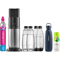 SodaStream DUO Wassersprudler-Set inkl. 5 Flaschen & 7UP Zero Sirup – Quick-Connect Zylinder für 129,99€ (Vergleich: 168,25€)