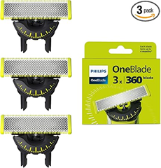 Philips OneBlade Original 360-Klingen (3er-Pack) für 23,49€ (Vergleich: 32,89€)