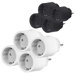 4er-Pack Ledvance Smart+ Steckdose, Zigbee, Schwarz oder Weiß für 35,90€ (Vergleich: 63,29€)