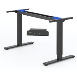 Flexispot höhenverstellbares Schreibtischgestell mit Dual-Motor, Schwarz, Weiß oder Grau für 149,99€ (Vergleich: 209€)