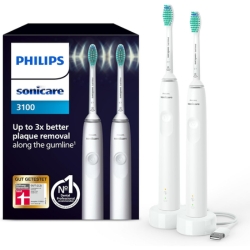 2er-Pack Philips Sonicare 3100 Series HX3675/13 Schallzahnbürsten für 49,99€ (Vergleich: 66,90€)
