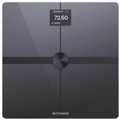 Withings Body Smart Körperanalyswaage, Schwarz für 69,74€ (Vergleich: 82,65€)