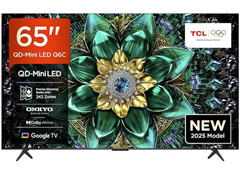 TCL 65Q6C 65 Zoll QD-Mini LED Fernseher für 549,00€ (Vergleich: 738,91€)