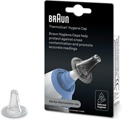 Braun ThermoScan Hygiene Caps (40 Stück) für 3,60€ (Vergleich: 8,99€)