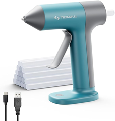 Tilswall kabellose Heißklebepistole mit Akku für 14,99€