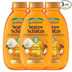 Garnier Wahre Schätze Pflegendes Öl-Shampoo (3×250 ml) für 3,66€