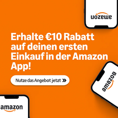 Für neue Amazon App Benutzer: 10€ Gutschein ab 25€