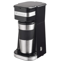 Bestron Kaffeemaschine mit Isolierbecher für 18,99€ (Vergleich: 23,94€)