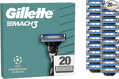 Gillette Mach3 Rasierklingen (20 Stück) für 28,02€ im Sparabo – nur 1,40€ pro Klinge (Vergleich: ab 1,99€/Stück)