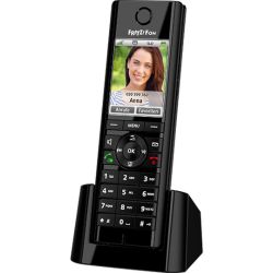 AVM FRITZ!Fon C5 Schnurloses Telefon (DECT), Schwarz für 49€ (Vergleich: 67,23€)