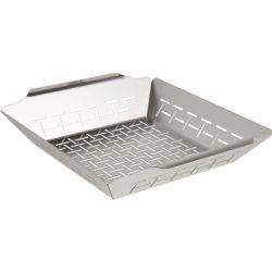 Weber 6434 Grillkorb aus Edelstahl, 30×35 cm für 19,99€ (Vergleich: 34,56€)
