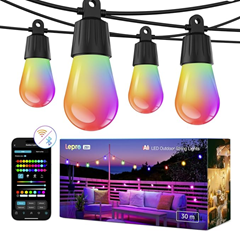 Lepro ZB1 AI LED Lichterkette auch für Außen für 79,99€