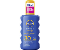 NIVEA SUN Schutz & Pflege Sonnenspray LSF 30 für 6,79€ (Vergleich: 9,95€)