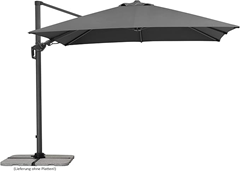 Schneider Sonnenschirm RHODOS TWIST (300x300cm, Anthrazit) für 299,99€ (Vergleich: 375,92€)