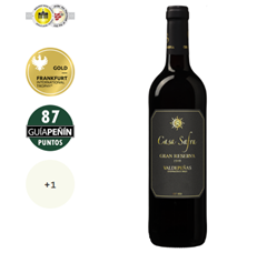 12 x den Casa Safra Black Label (2018er) Gran Reserva Rotwein für 53,91€