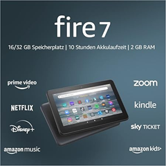 Fire 7-Tablet (2022, 16 GB) für 34,99€ (Vergleich: 55,00€)