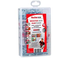 fischer Meister-Box Wohnraum: 160-teiliges Dübel- und Schraubenset für 10,09€ (Vergleich: 17,68€)