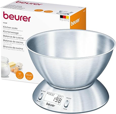Beurer KS 54 Küchenwaage mit Edelstahlschüssel für 24,99€ (Vergleich: 35,45€)