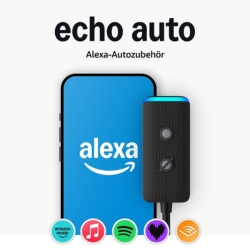 Echo Auto (2. Gen.) – Nimm Alexa mit auf die Fahrt für 19,99€ (Vergleich: 42,74€)