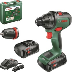 [Refurbished] Bosch Akkubohrschrauber AdvancedDrill 18 (2 Akkus, 18 Volt System, im Koffer) für 89,99€ (Vergleich: 166,90€)