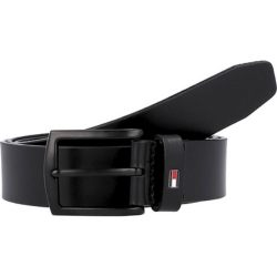 Tommy Hilfiger Denton Herren Ledergürtel, Matt Schwarz für 27,99€ (Vergleich: 37,42€)