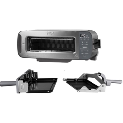 Ninja Foodi 3-in-1 Toaster, Elektrogrill mit Deckel, Panini-Presse mit Flip-Design ST202EU für 122,99€ (Vergleich: 149,99€)