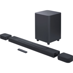 JBL BAR 1000 Soundbar mit Subwoofer und abnehmbaren Surround-Lautsprechern, 7.1.4-Kanal, für 649€ (Vergleich: 749€)