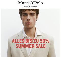 Marc O’Polo: Summer Sale mit bis zu 50% Rabatt