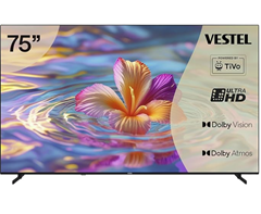 Vestel Fernseher 75 Zoll Smart TV Powered by TiVo, 4K UHD Fernseher für nur 469,99€