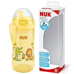 NUK First Choice Kiddy Cup Trinklernbecher (Krokodil/Gelb) für 5,49€ (Vergleich: 10,89€)