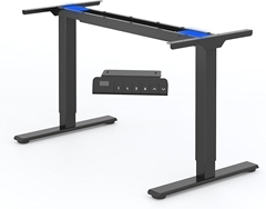 FlexiSpot Höhenverstellbares Schreibtischgestell mit 2 Motoren (Schwarz) für 132,99€ (Vergleich: 169,99€)