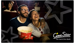 Cinestar Kinogutscheine ab 6,30€ pro Ticket