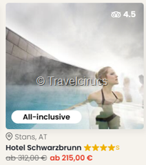 Tirol: Hotel Schwarzbrunn ab 215€ pro Person für 2 Nächte inkl. Luxery All-Inclusive & Wellness