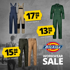 SportSpar: Dickies Workwear Sale mit bis zu 81% Rabatt