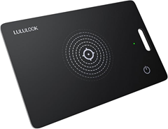 LULULOOK Smartcard Tracker, Dünne Geldbörsen Air Tag Karte für 16€ (wiederaufladbar)