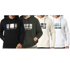 3 x JACK & JONES Herren Kapuzen-Pullover mit Baumwollanteil (Größen S bis L) für 29,97€