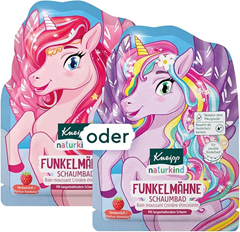 Kneipp naturkind Schaumbad Funkelmähne (Einhorn-Badezusatz, 40ml) für 0,44€