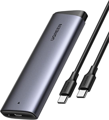 UGREEN NVMe Gehäuse (M.2 SSD Gehäuse USB 3.2 10 Gbps) für 14,99€