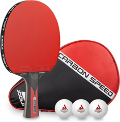 JOOLA Tischtennisset CARBON SPEED (Schläger, 3 Bälle, Hülle) für 21,71€ (Vergleich: 29,90€)