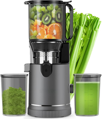 Entsafter – Slow Juicer mit 147 mm Einfüllschacht & 400W Motor für 69,99€