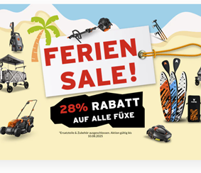 Fuxtec: 28% Rabatt auf fast alle Artikel