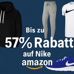 Amazon: Nike Sale mit bis zu 57% Rabatt