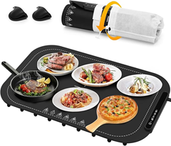 Elektrische Warmhalte-Tablett für Lebensmittel für 15,44€