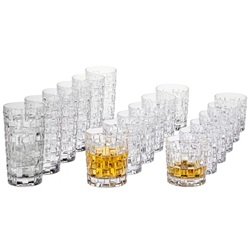Nachtmann Bossa Nova Becherset (18-teilig) für 35,24€ (Vergleich: 45,40€)