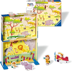Ravensburger Puzzle&Play Safari-Zeit (2×24 Teile) für 4,07€ (Vergleich: 10,85€)