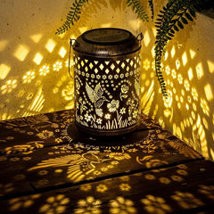 GIGALUMI Solarlaterne mit Kolibri-Motiv für 9,99€